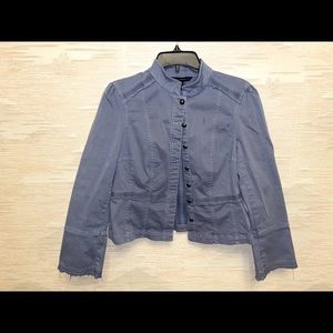 White House Black Market Military Style Jacket